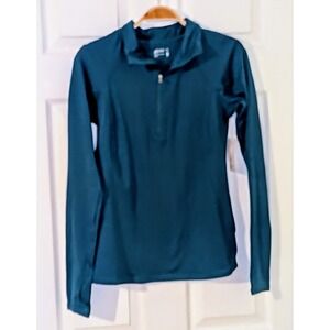 Jockey Half Zip‎ Pullover Athletic Top Moisture Wicking Thumbholes XS NWT